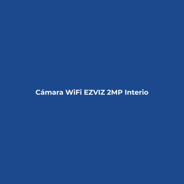 Cámara WiFi EZVIZ 2MP Interior