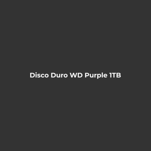 Disco Duro WD Purple 1TB