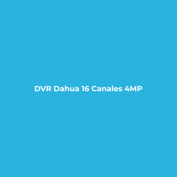 DVR Dahua 16 Canales 4MP