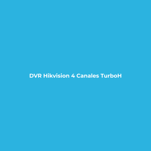 DVR Hikvision 4 Canales TurboHD